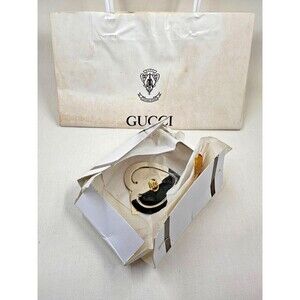 RARE NOS Gucci Heart Shape Bookmark 1984 Vintage Page Holder